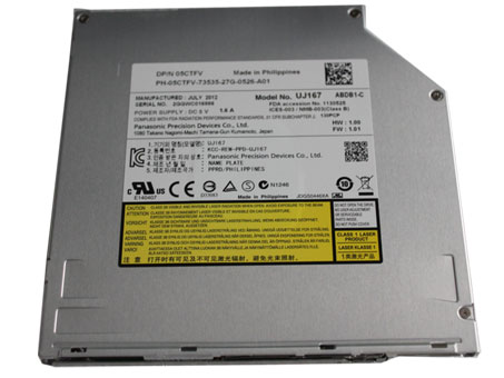 Reemplazo de quemador de dvd para DELL XPS 15z Recambio de quemador de dvd DELL XPS 15z