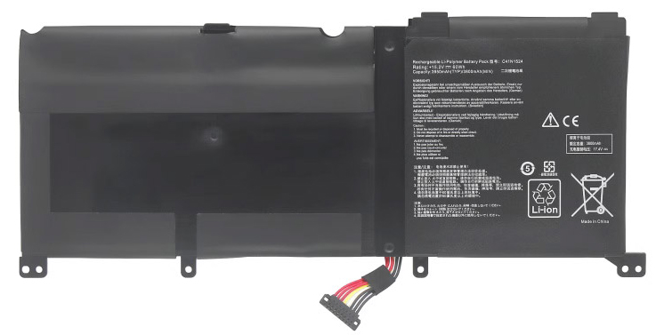 Reemplazo de Batería para ordenador portátil para ASUS Zenbook-Pro-UX501JW-Series Recambio de Batería para ordenador portátil ASUS Zenbook-Pro-UX501JW-Series