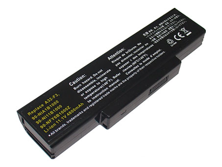 Reemplazo de Batería para ordenador portátil para ASUS F3Ka Recambio de Batería para ordenador portátil ASUS F3Ka