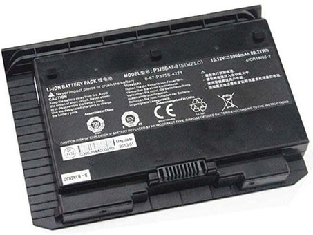 Reemplazo de Batería para ordenador portátil para SAGER NP9390 Recambio de Batería para ordenador portátil SAGER NP9390