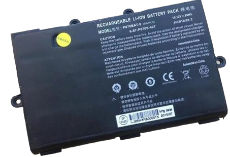 Reemplazo de Batería para ordenador portátil para CLEVO P870DM Recambio de Batería para ordenador portátil CLEVO P870DM