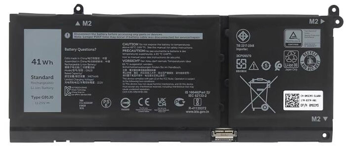 Reemplazo de Batería para ordenador portátil para Dell Inspiron-5410 Recambio de Batería para ordenador portátil Dell Inspiron-5410