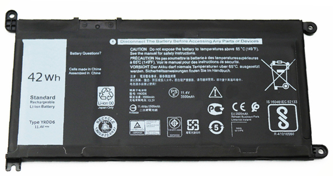 Reemplazo de Batería para ordenador portátil para Dell Vostro-5481-Series Recambio de Batería para ordenador portátil Dell Vostro-5481-Series