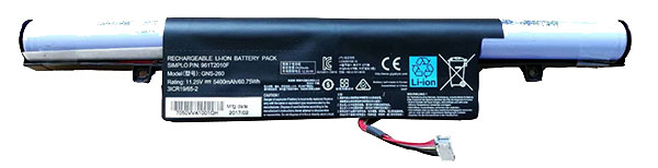 Reemplazo de Batería para ordenador portátil para GIGABYTE P55W-v5 Recambio de Batería para ordenador portátil GIGABYTE P55W-v5