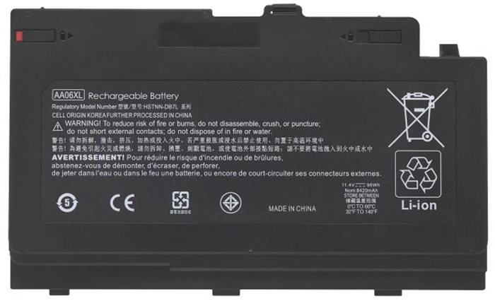 Reemplazo de Batería para ordenador portátil para HP ZBOOK-17-G4-2ZB75EA Recambio de Batería para ordenador portátil HP ZBOOK-17-G4-2ZB75EA