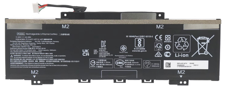 Reemplazo de Batería para ordenador portátil para HP Pavilion-x360-15-ER0000NH Recambio de Batería para ordenador portátil HP Pavilion-x360-15-ER0000NH