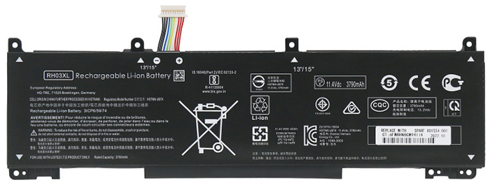Reemplazo de Batería para ordenador portátil para HP HSTNN-IB9Q Recambio de Batería para ordenador portátil HP HSTNN-IB9Q