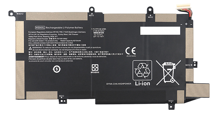 Reemplazo de Batería para ordenador portátil para HP WS04XL Recambio de Batería para ordenador portátil HP WS04XL