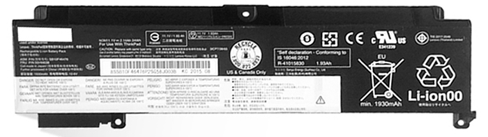 Reemplazo de Batería para ordenador portátil para LENOVO 00HW023 Recambio de Batería para ordenador portátil LENOVO 00HW023