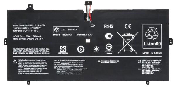 Reemplazo de Batería para ordenador portátil para LENOVO 5B10H55224 Recambio de Batería para ordenador portátil LENOVO 5B10H55224