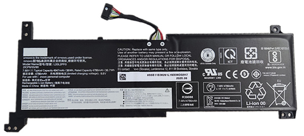 Reemplazo de Batería para ordenador portátil para LENOVO L20B2PF0 Recambio de Batería para ordenador portátil LENOVO L20B2PF0