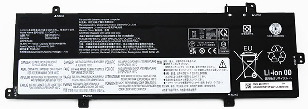 Reemplazo de Batería para ordenador portátil para Lenovo L21D4P73 Recambio de Batería para ordenador portátil Lenovo L21D4P73