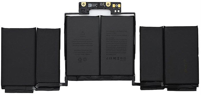 Reemplazo de Batería para ordenador portátil para APPLE MacBook-Pro-13-inch-A2251-2020 Recambio de Batería para ordenador portátil APPLE MacBook-Pro-13-inch-A2251-2020