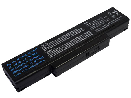 Reemplazo de Batería para ordenador portátil para MSI GX730 Recambio de Batería para ordenador portátil MSI GX730