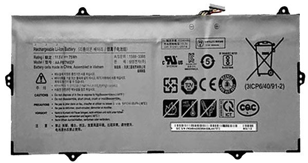 Reemplazo de Batería para ordenador portátil para SAMSUNG NP900X5T-X05CN Recambio de Batería para ordenador portátil SAMSUNG NP900X5T-X05CN