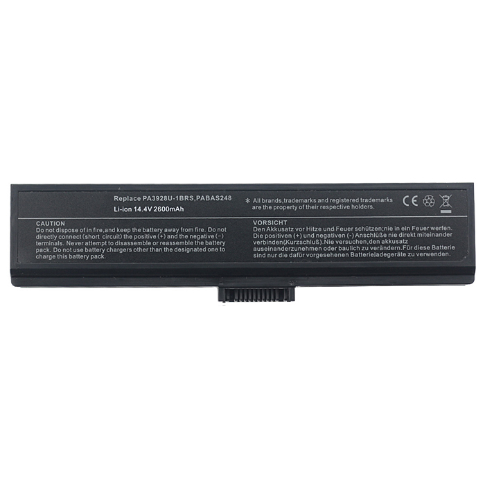 Reemplazo de Batería para ordenador portátil para TOSHIBA Qosmio-X770 Recambio de Batería para ordenador portátil TOSHIBA Qosmio-X770