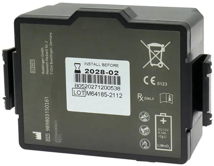 Reemplazo de Batería Desfibrilador para PHILIPS HeartStart-FR3-AED Recambio de Batería Desfibrilador PHILIPS HeartStart-FR3-AED